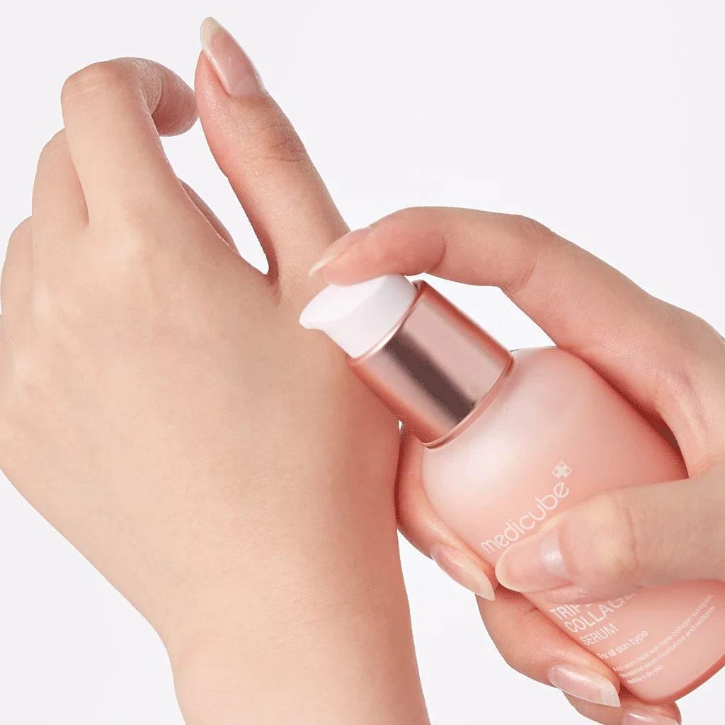 Triple collagen serum